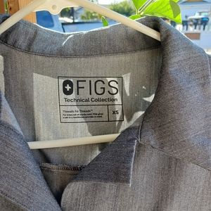 Womans Fig top size small grey technical collection solo top pre-owned excellent